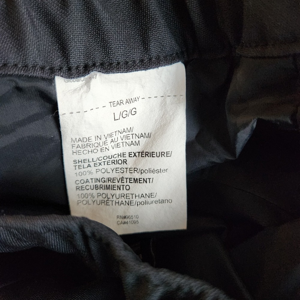 Under Armour Women's Size Large StormProof Cloudstrike Rain Pants Black - Picture 13 of 15